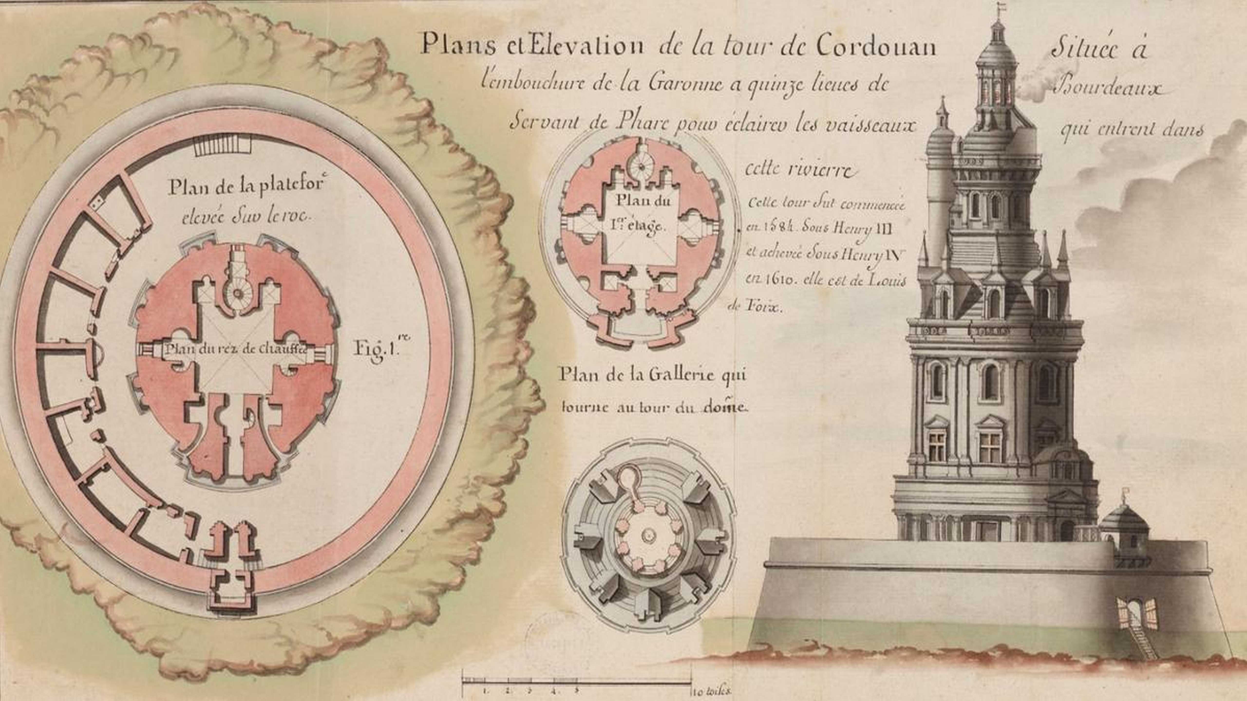 Ressources et patrimoine aux archives de Bordeaux Métropole : "Le phare de Cordouan"
