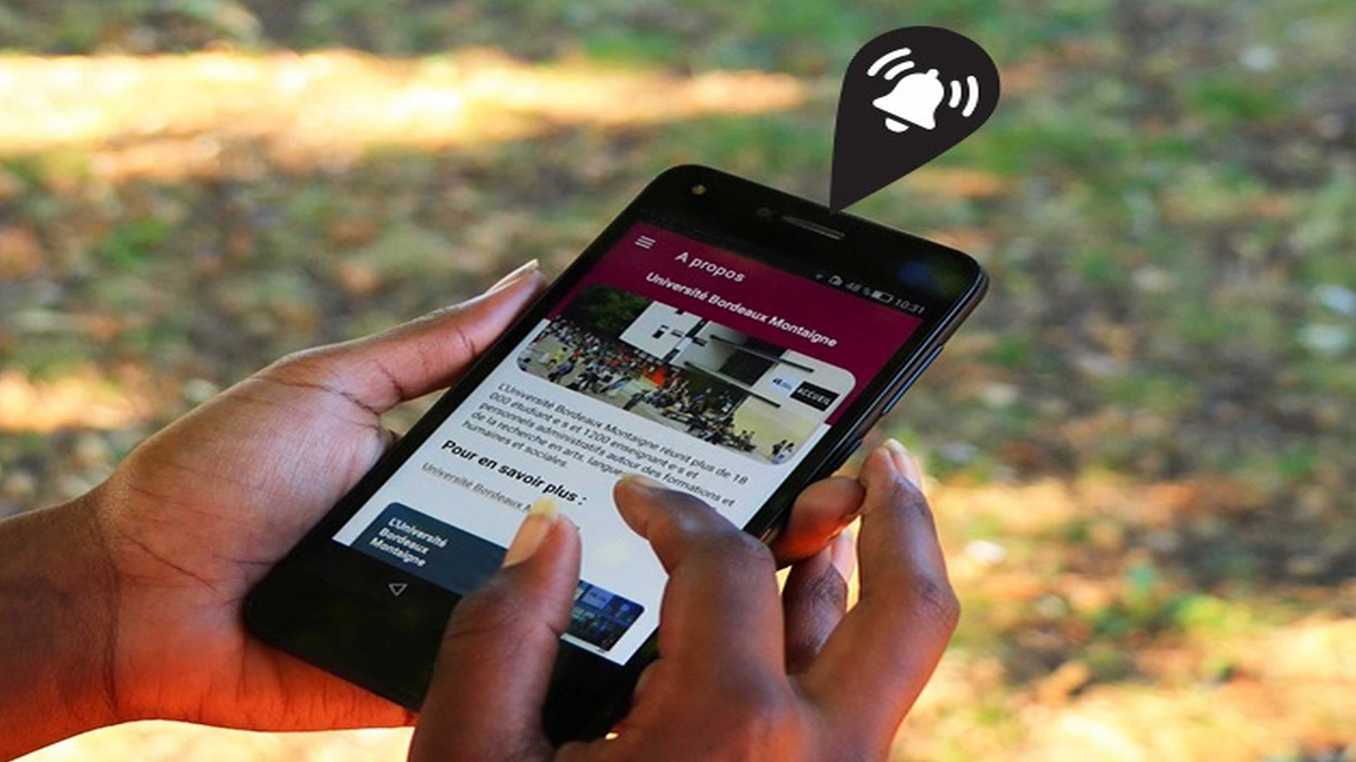L’université lance l’application mobile "UBMontaigne" pour ses étudiants