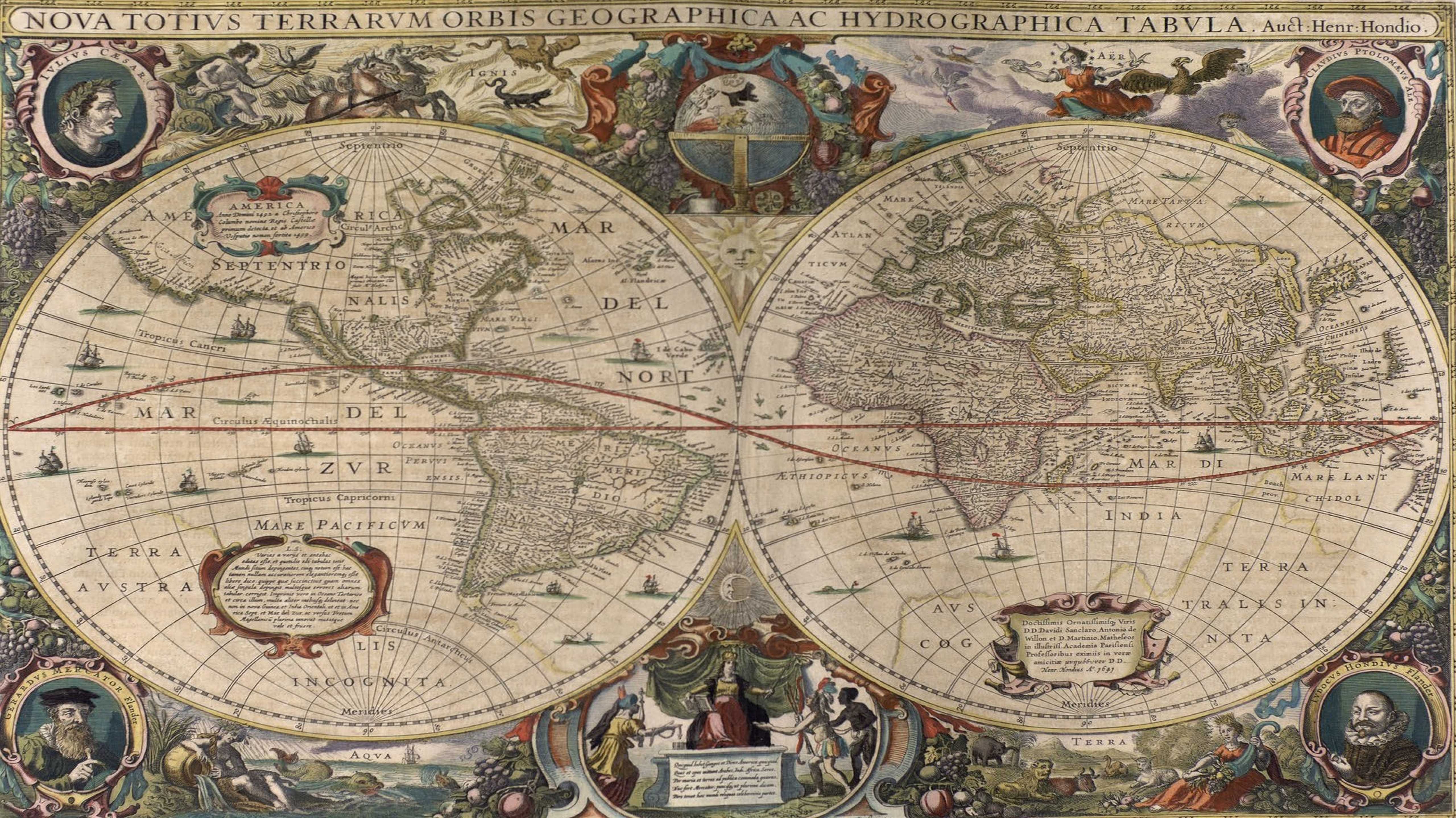  Bordeaux : "Les Atlas de Mercator", exposition patrimoniale des trésors cartographiques de la Bibliothèque Mériadeck