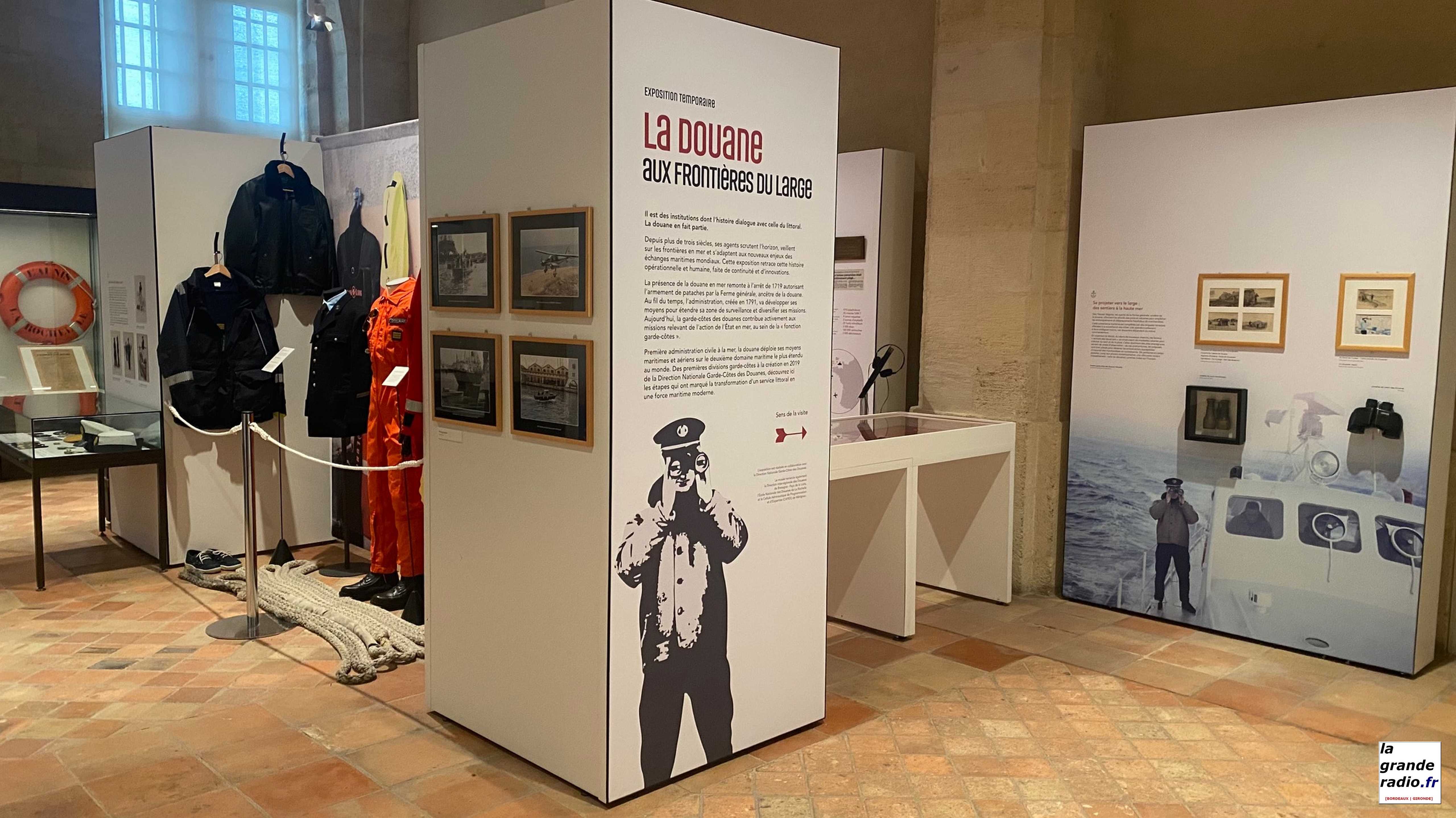 Bordeaux : Le Musée national des douanes présente son exposition temporaire "La douane aux frontières du large"