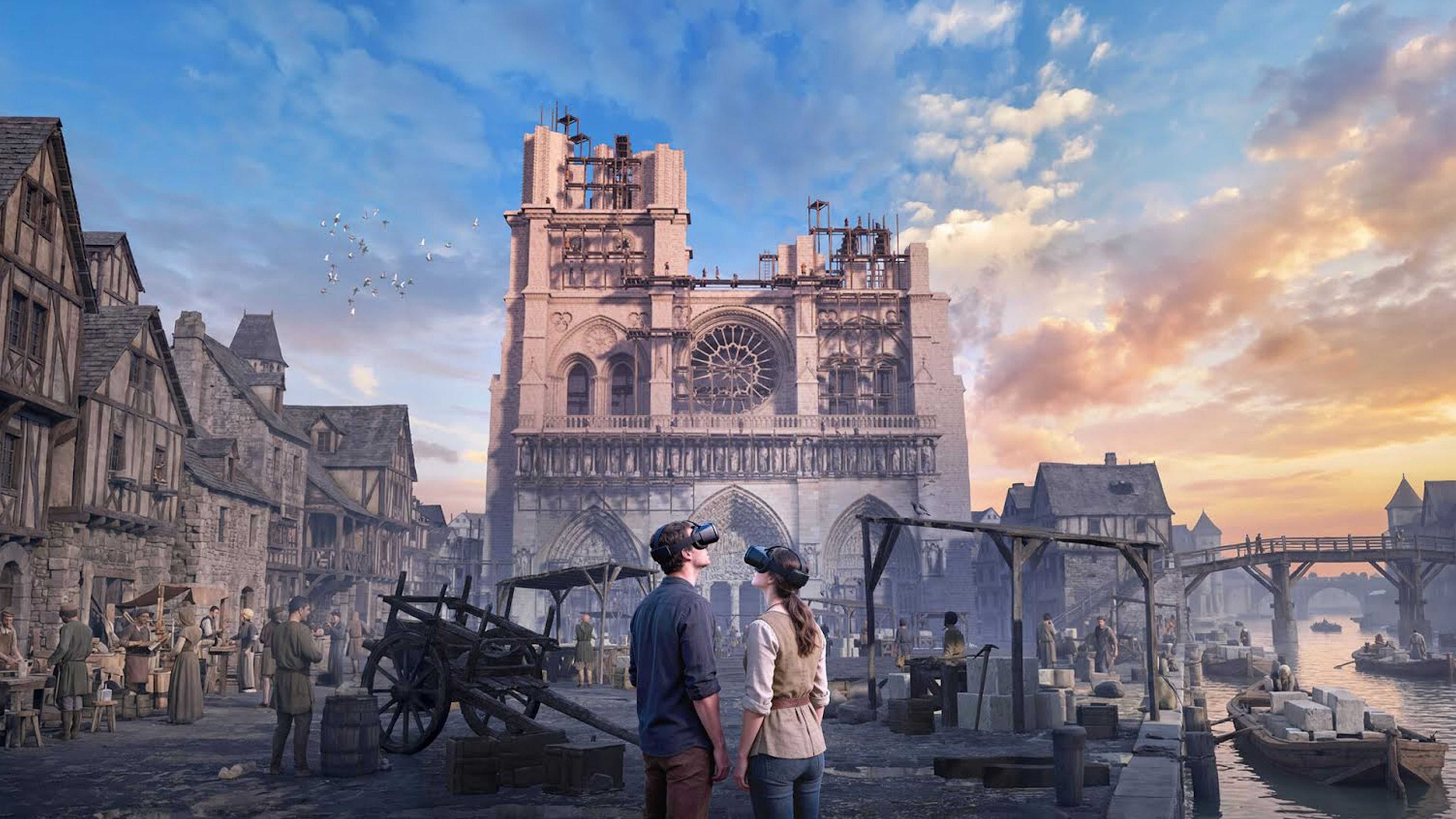 Le centre culturel de réalité virtuelle "Eclipso Bordeaux" propose l'expérience immersive : "Éternelle Notre-Dame"